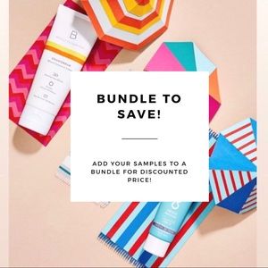 Bundle your samples for a discount 🤗